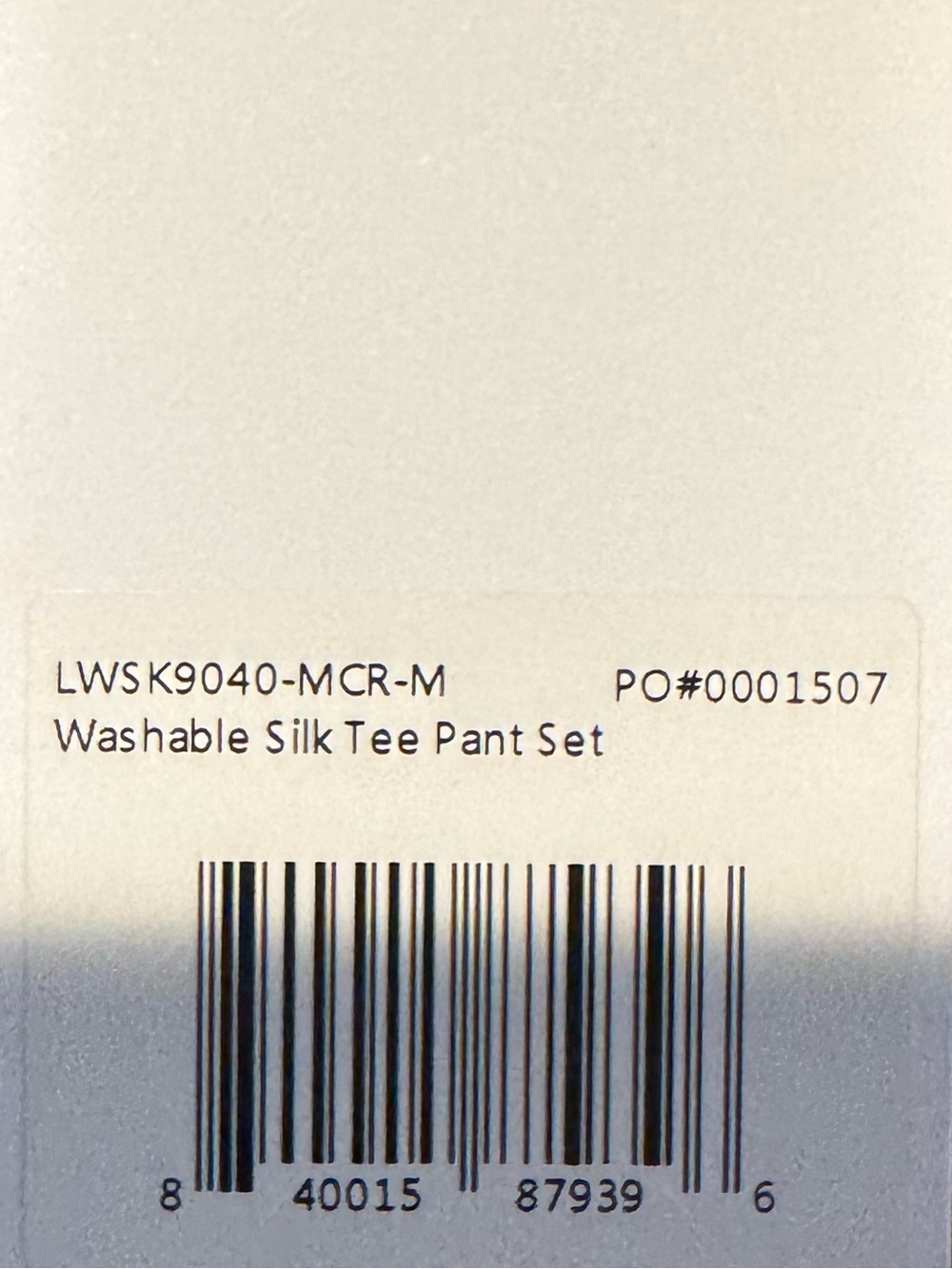 NWT ⭐️ Lunya Washable Silk Tee Pant Set - Picture 11 of 11
